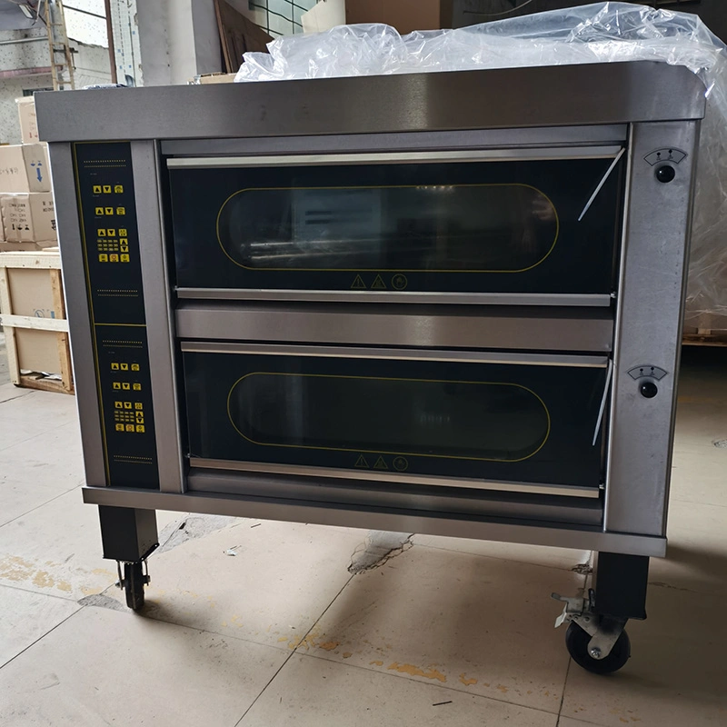 Catering Equipment Food Baking Machine Commercial Bakery 3 Deck 6 Trays Gas Ovens Kitchen Equipment Bakery Bread Machine Prices