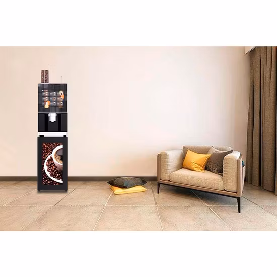 Fresh Ground Table Type Automatic Intelligent Coffee Vending Machine with Grinder