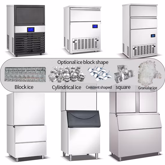 Commercial Restaurants 500kg/Day Square Ice Catering Ice Maker Machine