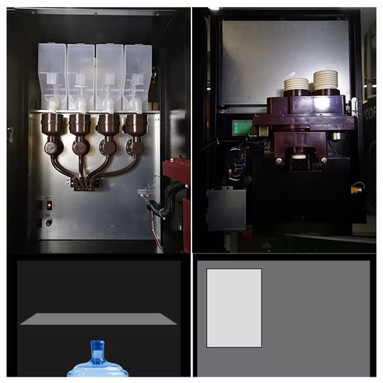 Tcn Commerical Instant Coffee & Beverage Combination Automatic Vending Machine with Player